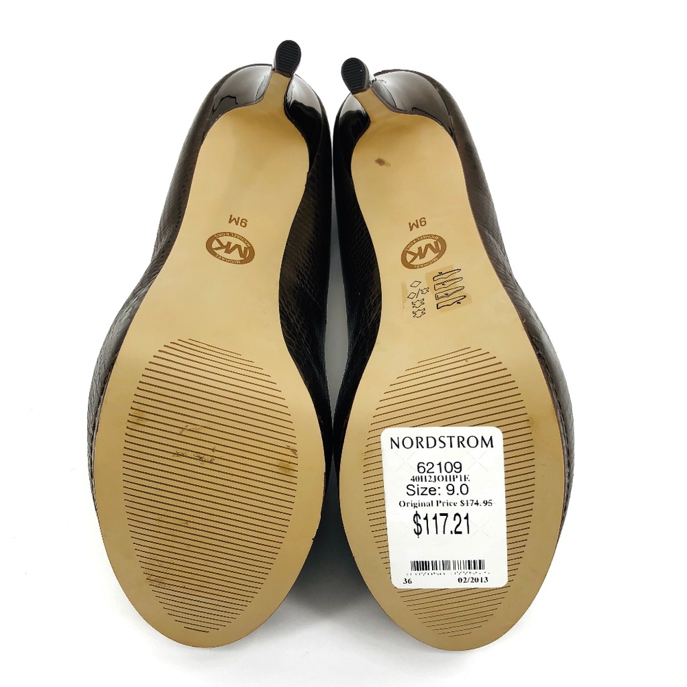 NWT Michael Kors Peep Toe Platform Heels - Picture 6 of 6